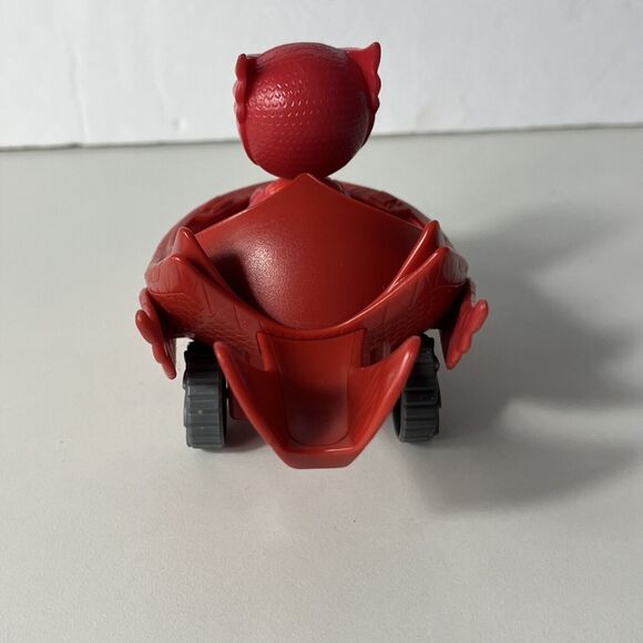 PJ Masks Owlette Owl Glider Red  Vehicle and Figure - Picture 4 of 6